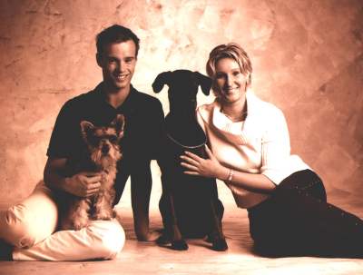 Birgit Aischa Kessy und Peter